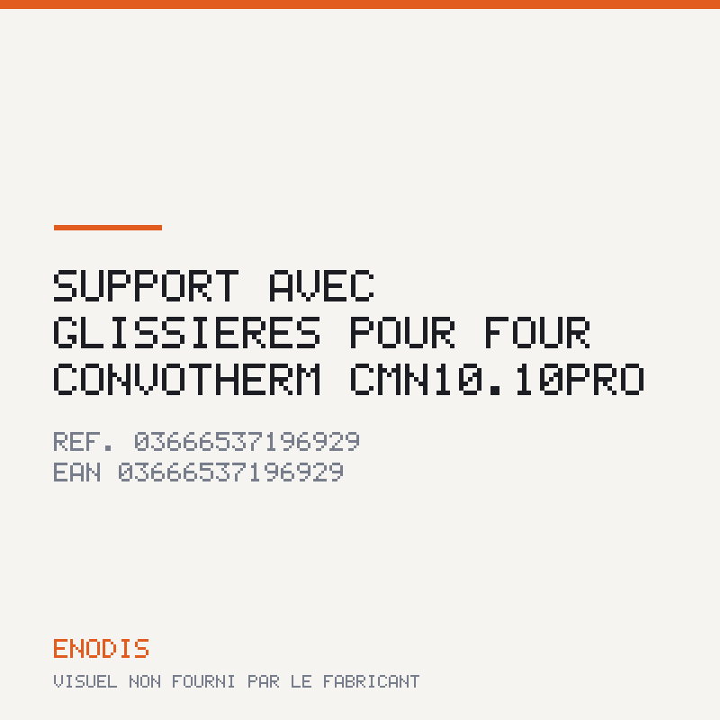Support avec glissières pour four CONVOTHERM CMN10.10PRO