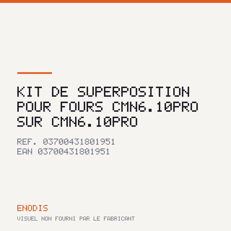 Kit de superposition pour fours CMN6.10PRO sur CMN6.10PRO