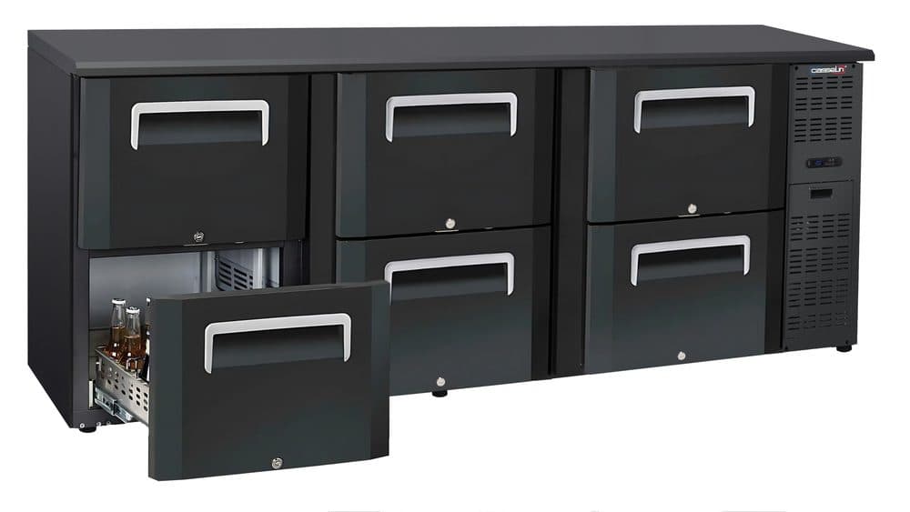 Arrière bar 3 x 2 tiroirs