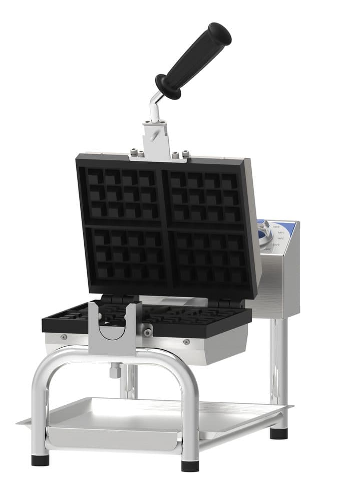 Gaufrier simple ouverture 180° - 4 mini gaufres