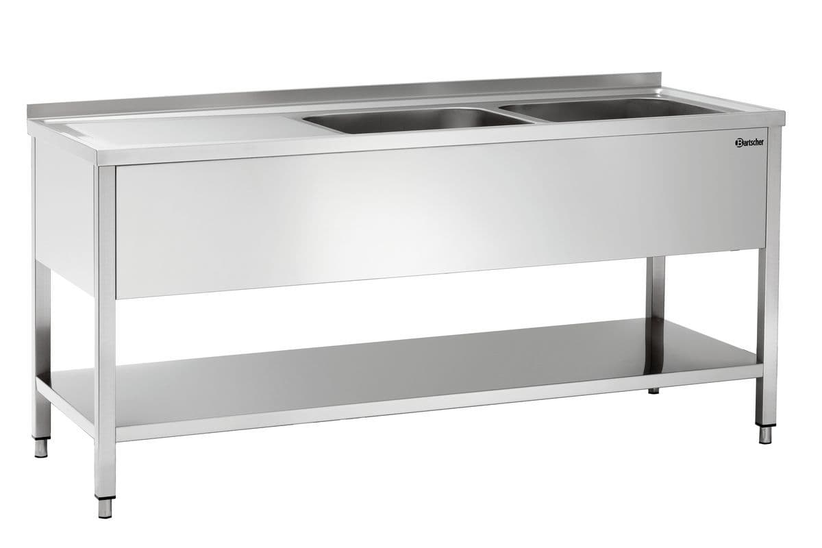 Plonge laverie 700, L1800 2bass. DR