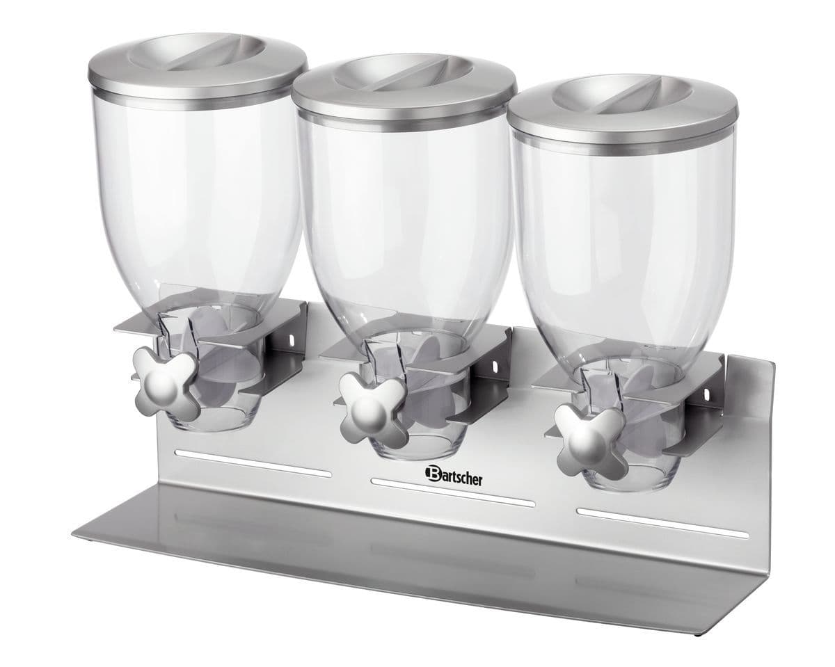 Triple distributeur de céréales